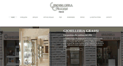 Desktop Screenshot of gioielleriagrassi.it